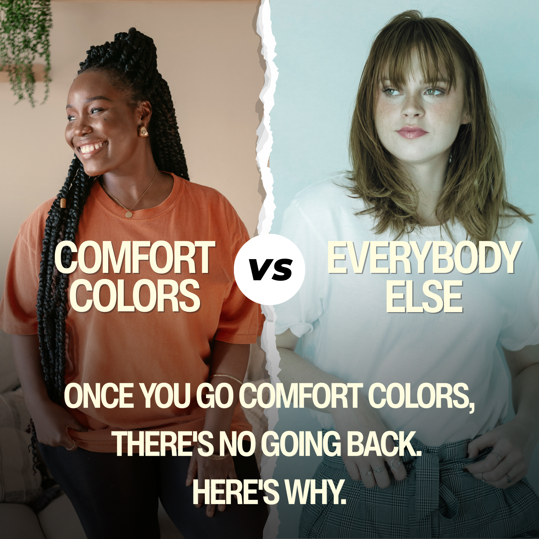 Comfort Colors vs. Everything Else — Why We Only Use the Best (And What That Means for You)