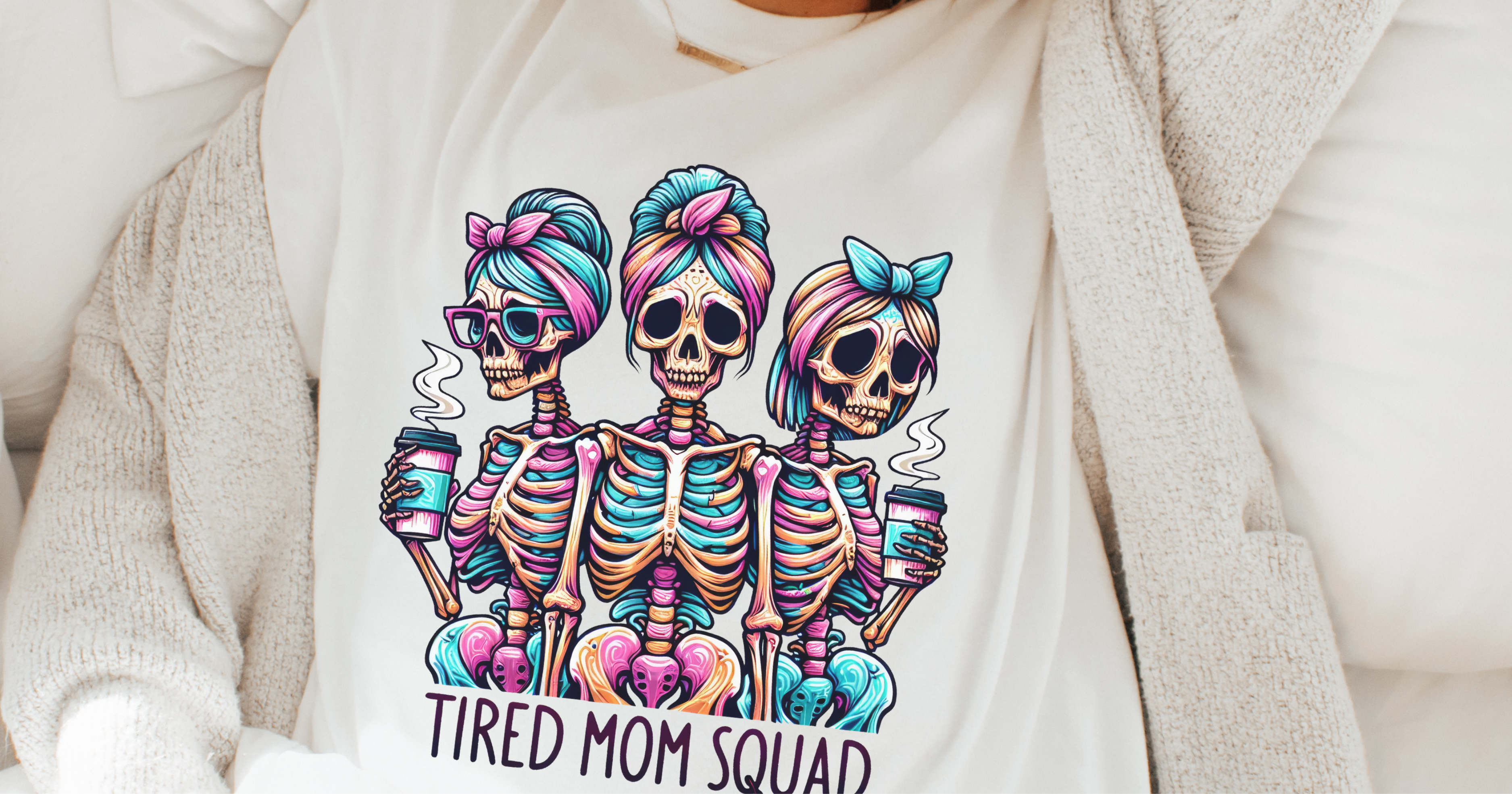 Behind the Design Skeleton Squad blog cover from KhryssyLLC
