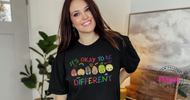 Teacher appreciation gift ideas featuring a KhryssyLLC  graphic tee perfect for educators