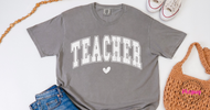 Teacher Appreciation Week graphic tee from KhryssyLLC perfect for celebrating educators in style