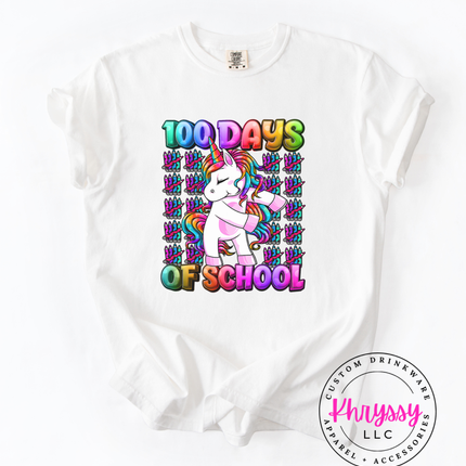 Whimsical 100 Days School Milestone
