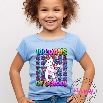Whimsical 100 Days School Milestone