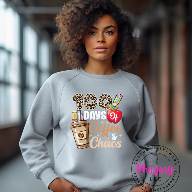 100 Days of Coffee and Teacher Unisex Shirt