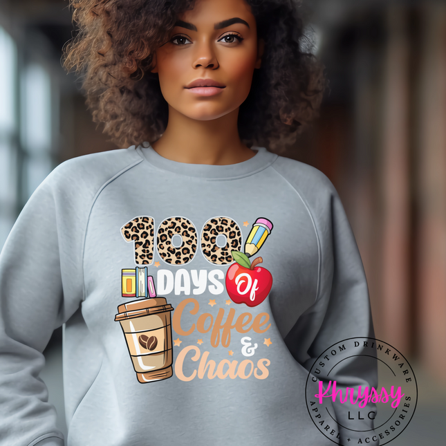 100 Days of Coffee and Teacher Unisex Shirt