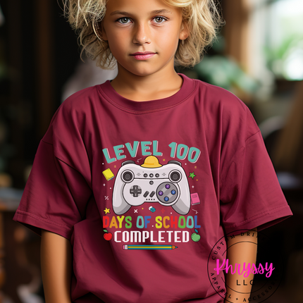 Level 100 Days of Completed Unisex Shirt