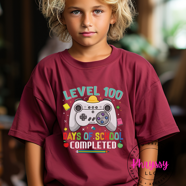 Level 100 Days of Completed Unisex Shirt
