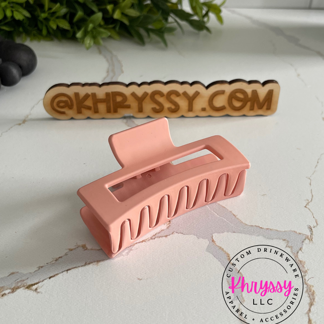 Pink Claw Hairclip
