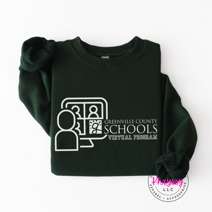 The Gildan Heavy Blend Cozy Crewneck Every GCS Virtual Educator Needs