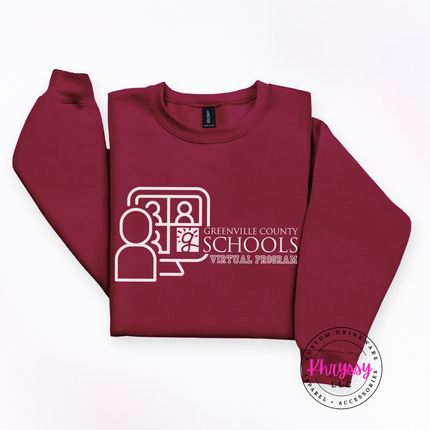 The Gildan Heavy Blend Cozy Crewneck Every GCS Virtual Educator Needs