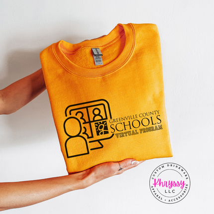 The Gildan Heavy Blend Cozy Crewneck Every GCS Virtual Educator Needs