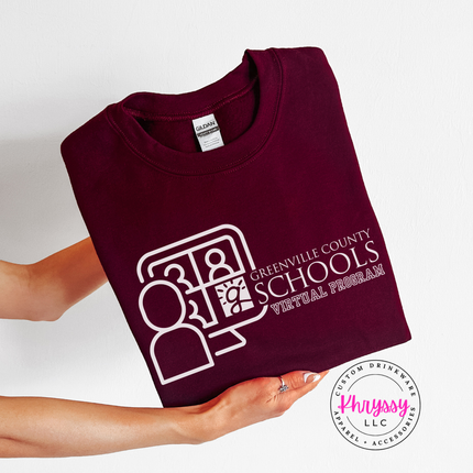 GCS Virtual Program Crewneck Sweatshirt — Cozy & Connected