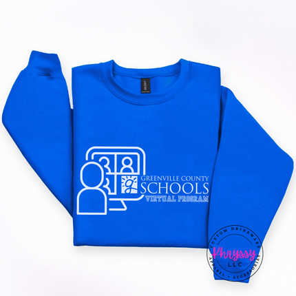 The Gildan Heavy Blend Cozy Crewneck Every GCS Virtual Educator Needs