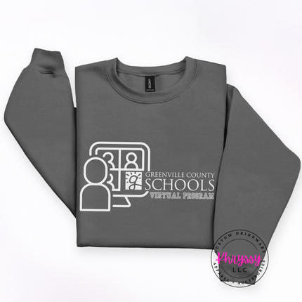 The Gildan Heavy Blend Cozy Crewneck Every GCS Virtual Educator Needs