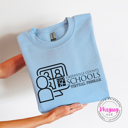 The Gildan Heavy Blend Cozy Crewneck Every GCS Virtual Educator Needs