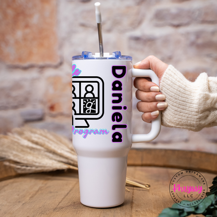 Personalized GCS Virtual Program 40oz Tumbler — Sip & Show Spirit
