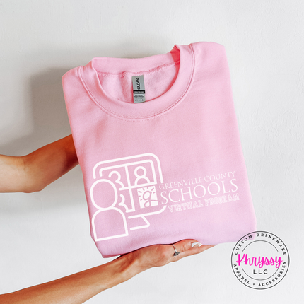 The Gildan Heavy Blend Cozy Crewneck Every GCS Virtual Educator Needs