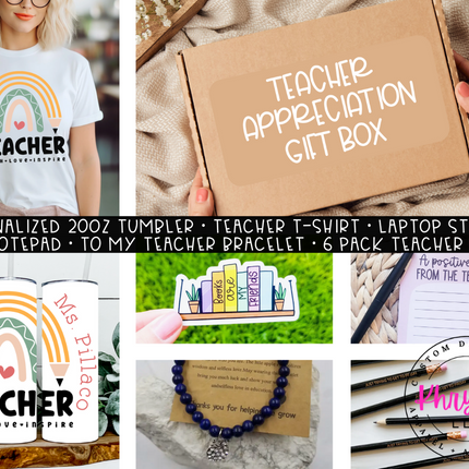 Teacher Appreciation Gift Box Set