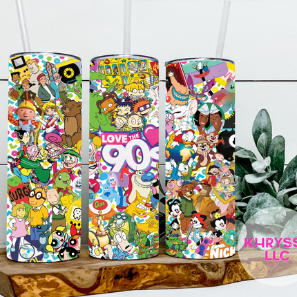 I Love the 90s Tumbler