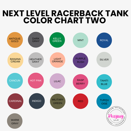Adult Next Level Custom Racerback Tank
