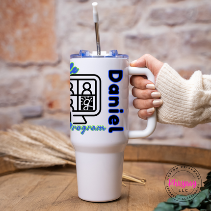 Personalized GCS Virtual Program 40oz Tumbler — Sip & Show Spirit