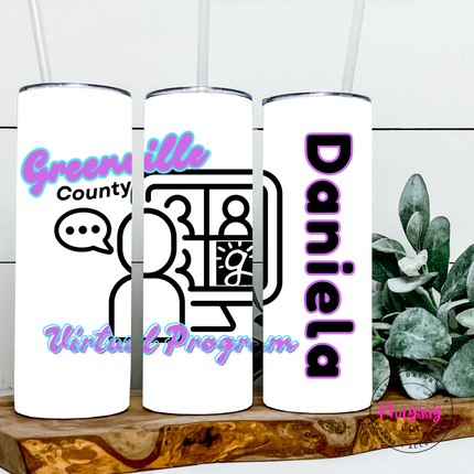 Personalized GCS Virtual Program 20oz Tumbler — Small Cup, Big Pride