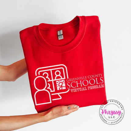 The Gildan Heavy Blend Cozy Crewneck Every GCS Virtual Educator Needs