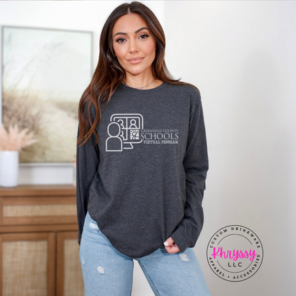 GCS Virtual Program Long Sleeve Tee — Comfy Class Days