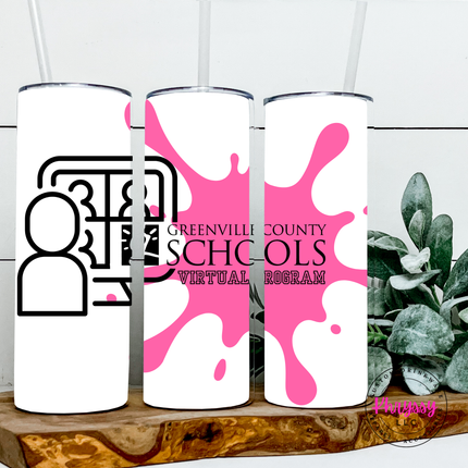 GCS Virtual Program 20oz Tumbler — Show Your School Spirit