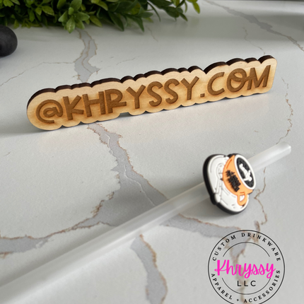 I Need My Space Straw Charm