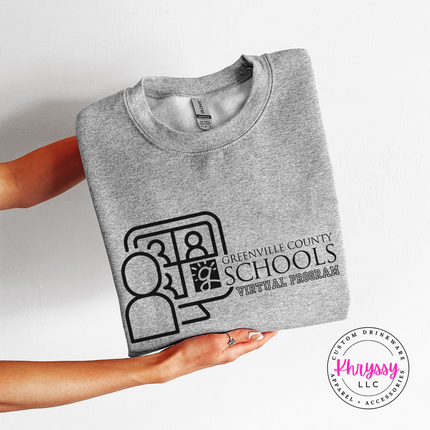 The Gildan Heavy Blend Cozy Crewneck Every GCS Virtual Educator Needs