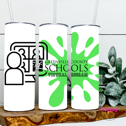 GCS Virtual Program 20oz Tumbler — Show Your School Spirit
