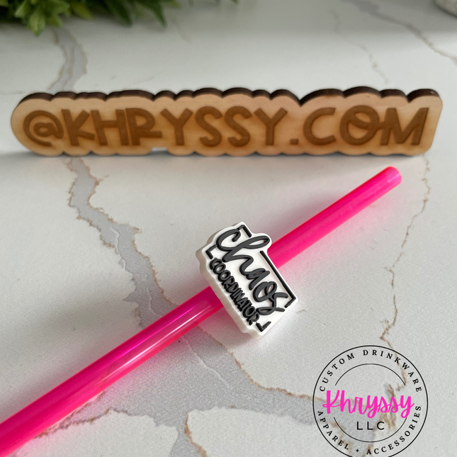 Chaos Coordinator Straw Charm