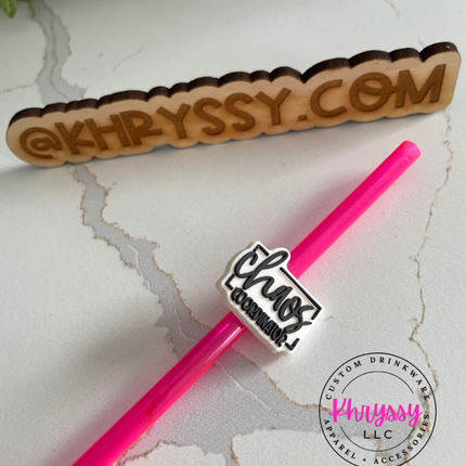 Chaos Coordinator Straw Charm