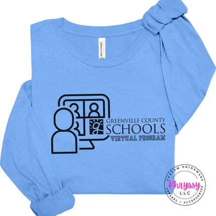 The Bella+Canvas Long Sleeve Style Tee for Every GCS Virtual Program Educator