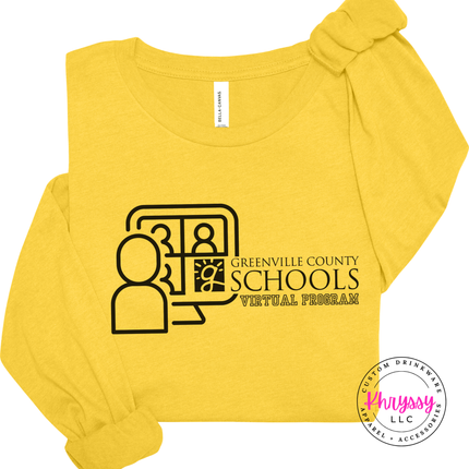 GCS Virtual Program Long Sleeve Tee — Comfy Class Days
