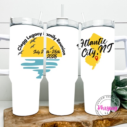40oz Clegg Family Reunion Tumbler | Atlantic City 2026