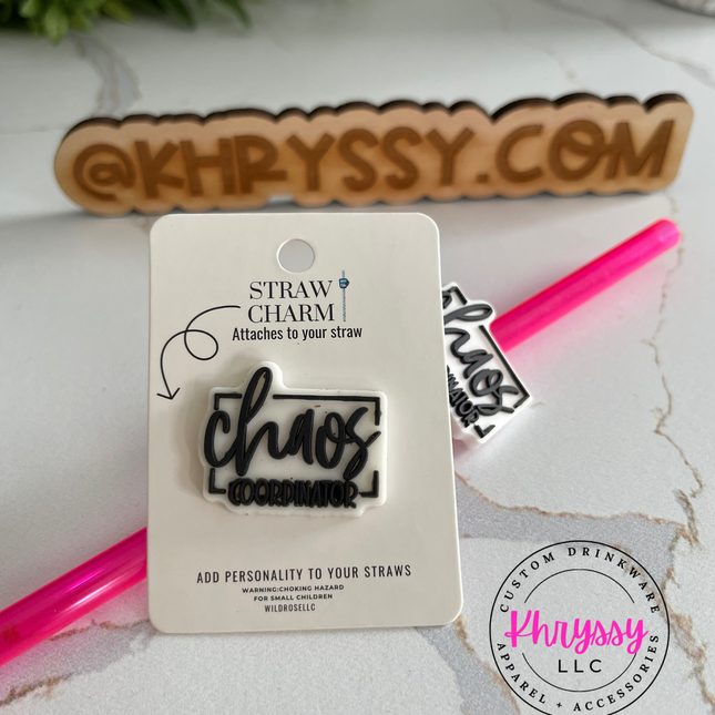Chaos Coordinator Straw Charm