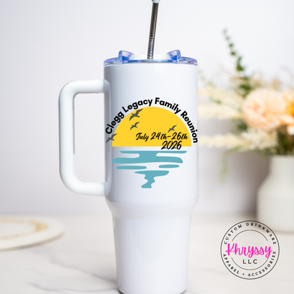 40oz Clegg Family Reunion Tumbler | Atlantic City 2026