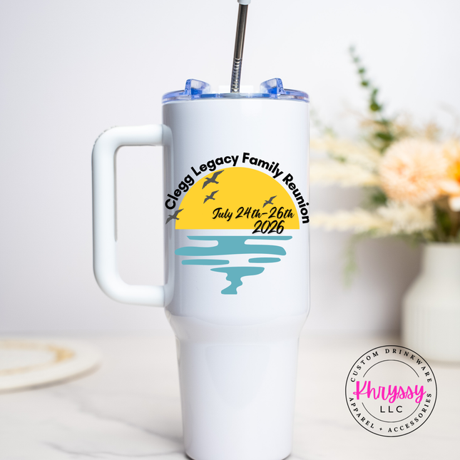 40oz Clegg Family Reunion Tumbler | Atlantic City 2026