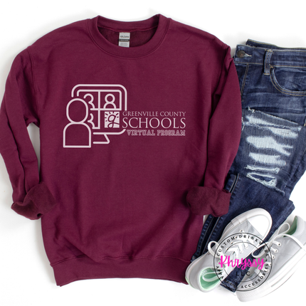 GCS Virtual Program Crewneck Sweatshirt — Cozy & Connected