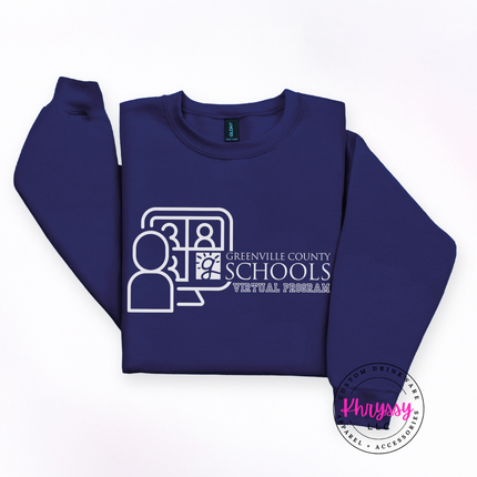 GCS Virtual Program Crewneck Sweatshirt — Cozy & Connected