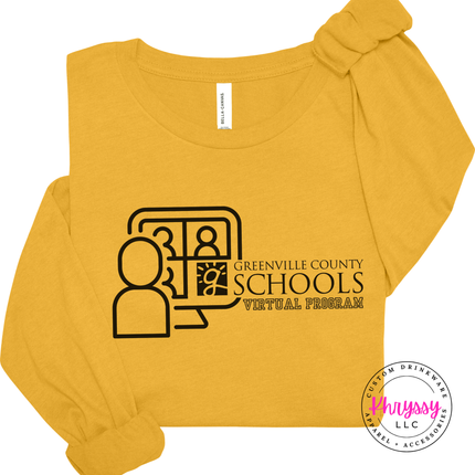 The Bella+Canvas Long Sleeve Style Tee for Every GCS Virtual Program Educator