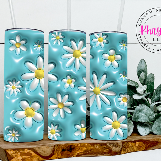 Daisy Dreamscape 20oz Tumbler with Straw