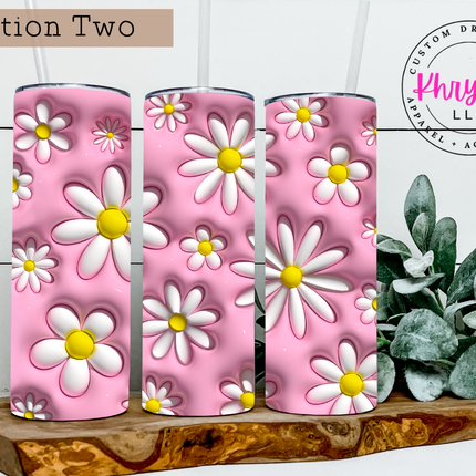 Daisy Dreamscape 20oz Tumbler with Straw