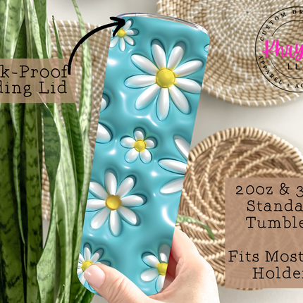 Daisy Dreamscape 20oz Tumbler with Straw