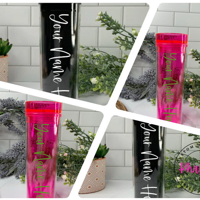 Double-Wall Custom Acrylic Tumbler