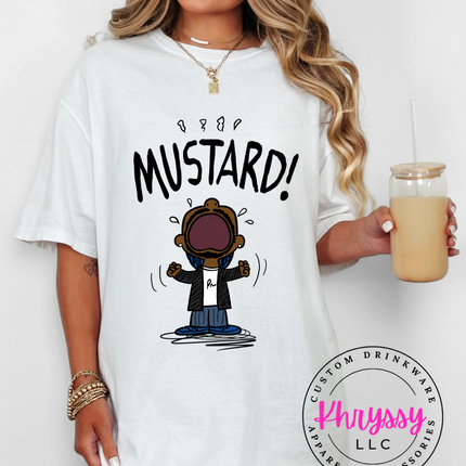 Mustard! Graphic Tee – Fun Casual Shirt for Everyday Style