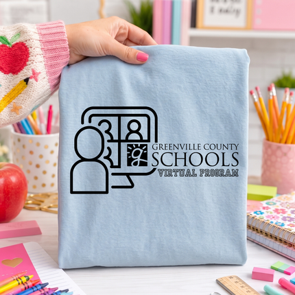 GCS Virtual Program Tee — Logged In & Proud