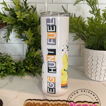READY TO SHIP: Eggscellent Egg Hunt Fuel 20oz Tumbler