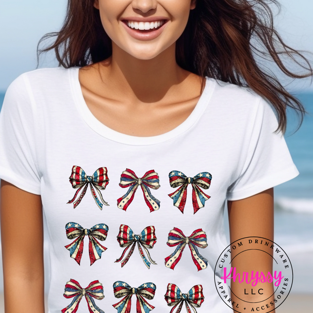 4th of July Coquette Unisex Shirt